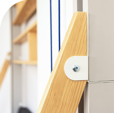 Focus produit sur la qualité du lit escamotable Juno