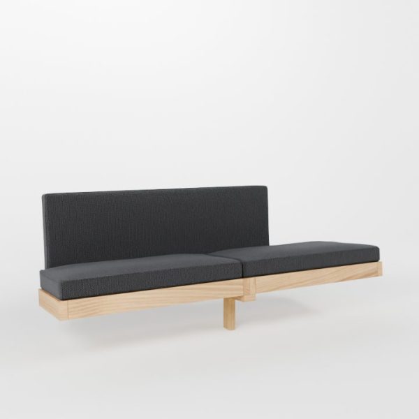 Variation de banquette juno pin et anthracite